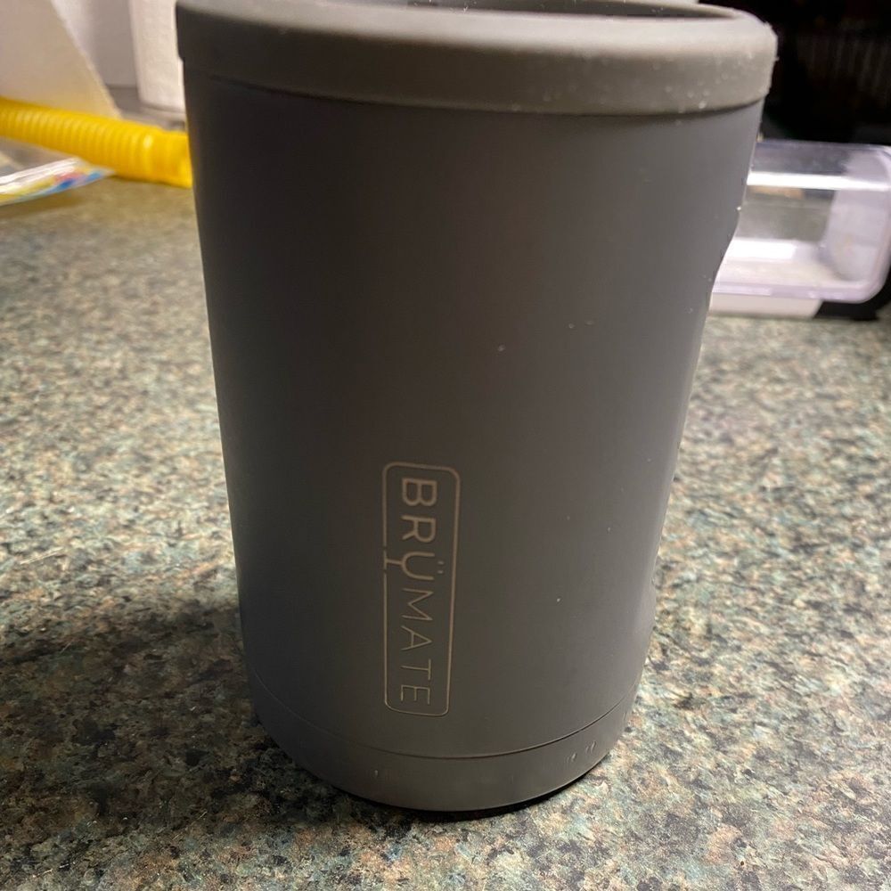 Brumate Hopsulator Duo 12oz Standard Can in Matte Gray